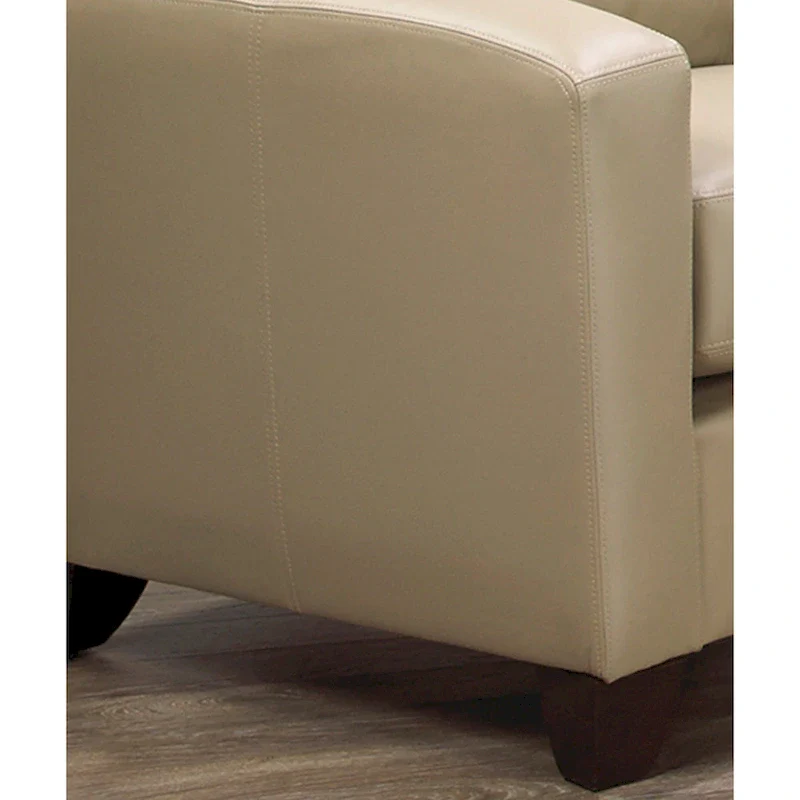 Bryce Italian Top Grain Leather Sofa and Loveseat Set