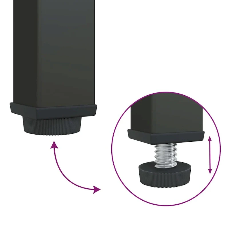 Black Highboard with Fluted Glass & Steel Frame, 33.5×15.7×70.9