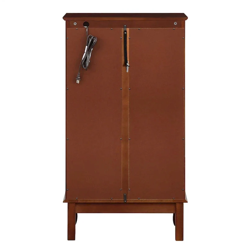 Curio Cabinet Lighted Curio Diapaly Cabinet with Adjustable Shelves