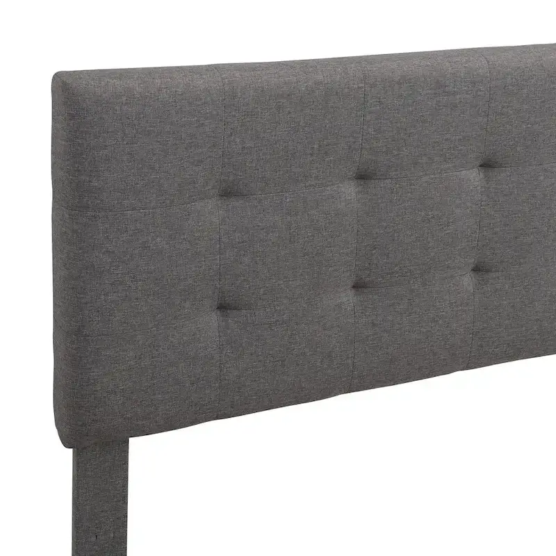 Upholstered Tufted Bed