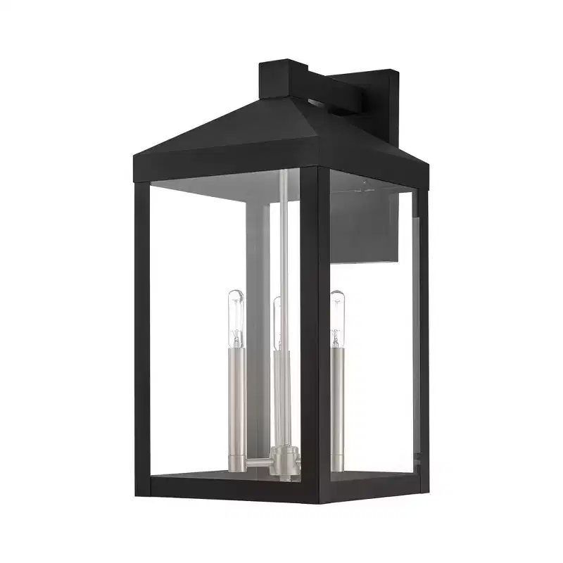 Livex Lighting Nyack 3 - Light Wall Light in Black