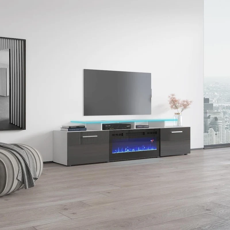 Rova EF Electric Fireplace Modern 75