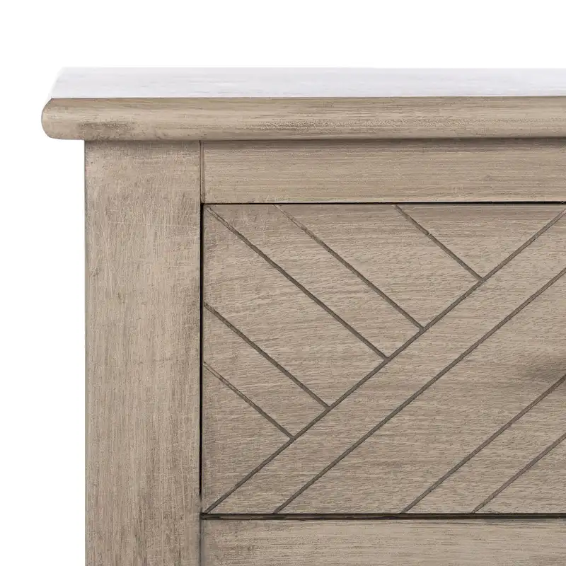 SAFAVIEH Eryka 2-Drawer Console Table - 35.5  W x 13  L x 29.5  H - 36Wx13Dx30H