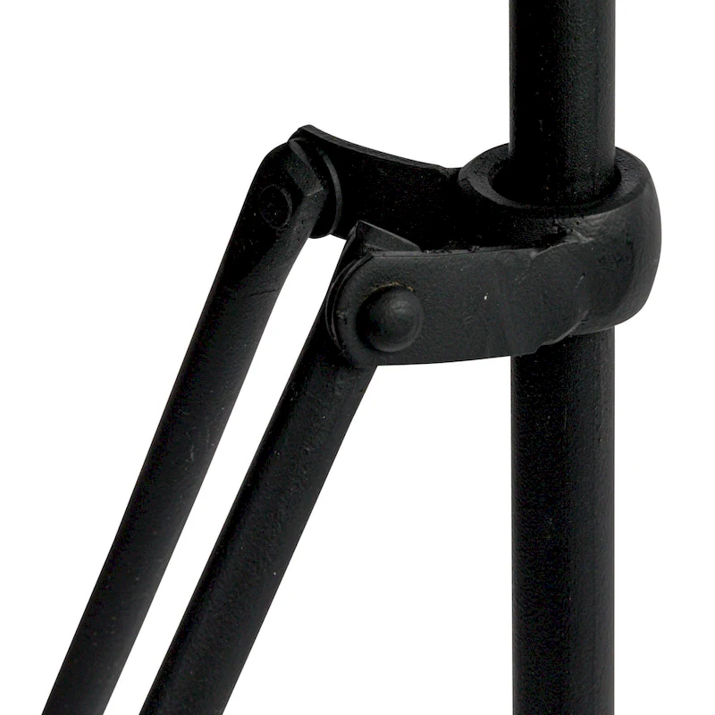 Round Metal Side Table with Claw Feet