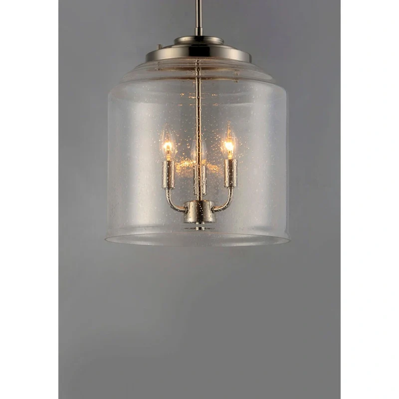 Maxim Acadia 3 Light 14  Wide Taper Candle Pendant