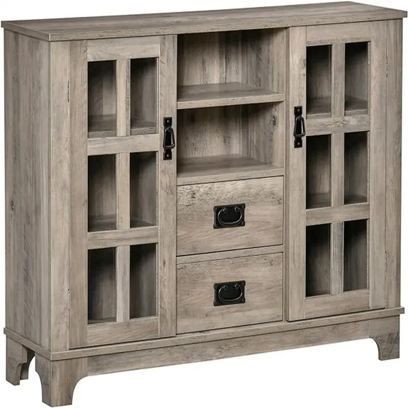 Sideboard Buffet Cabinet - 11.75D x 42.25W x 32H