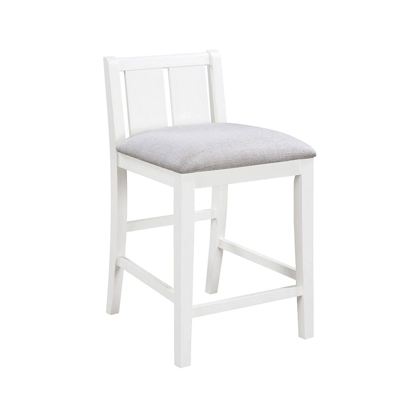 3-Pieces Bar Pub Set with Counter Height Dining Table and 2 Chairs