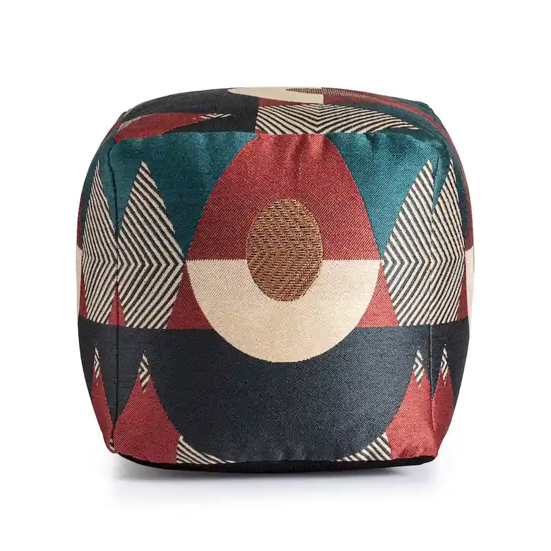 18 x 18 x 18 Square Indoor/Outdoor Pouf Ottoman