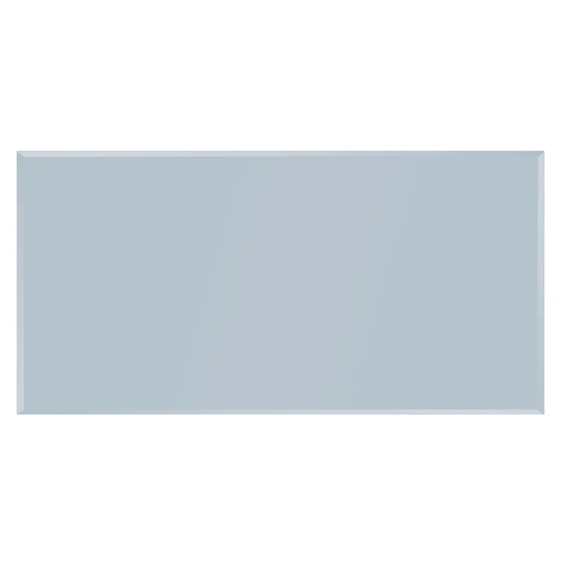 79-inch chrome-legged glass tabletop dining table