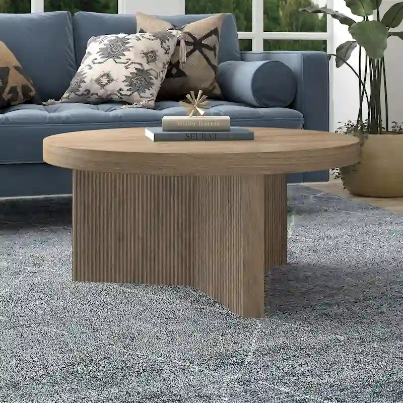 32 Wide Round Coffee Table