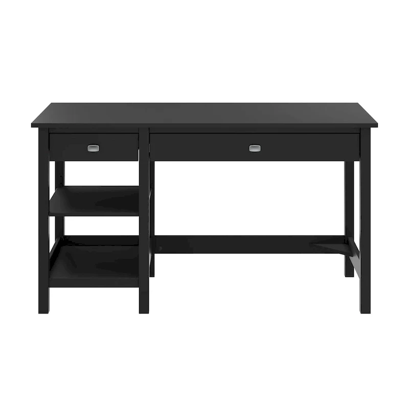 Broadview 54W Computer Desk with Shelves by Bush Furniture