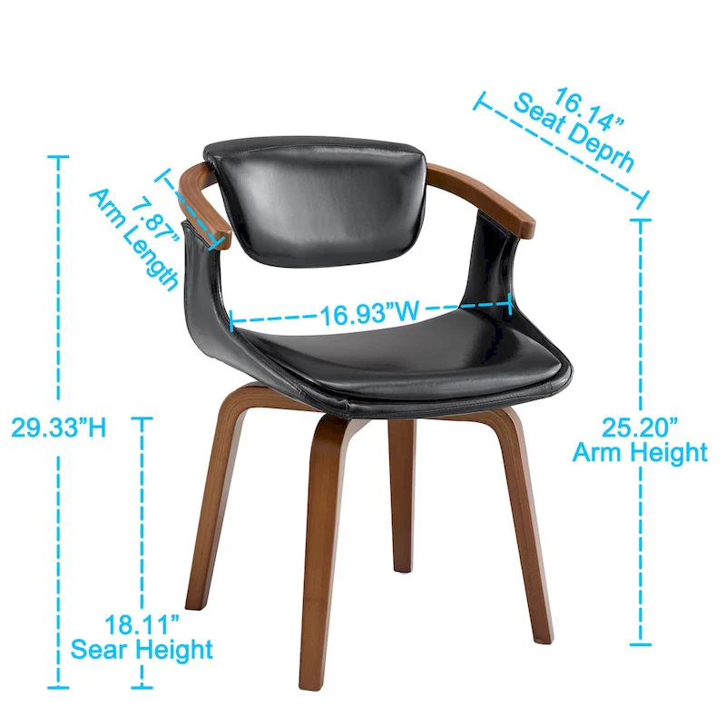 Art Leon Mid-century Modern Swivel Dining Chair (Set of 2)