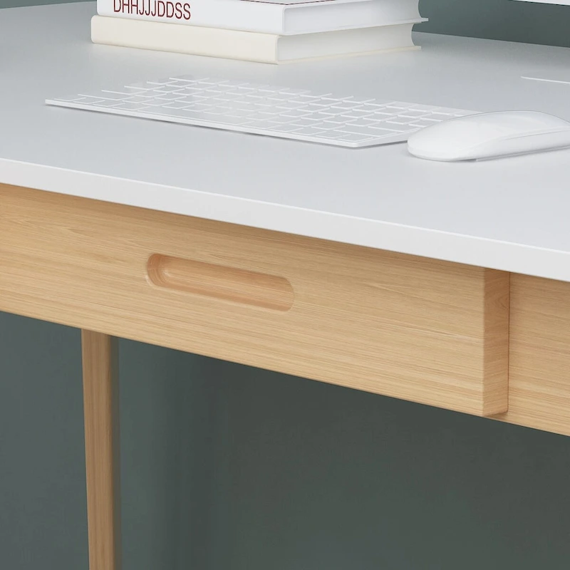 Computer Writing Desk with 2-drawer for Home and Office