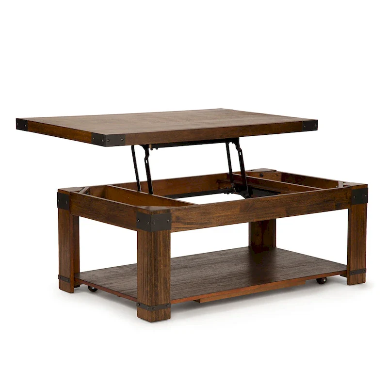Steve Silver Aldridge 48-Inch Rectangle Lift Top Coffee Table
