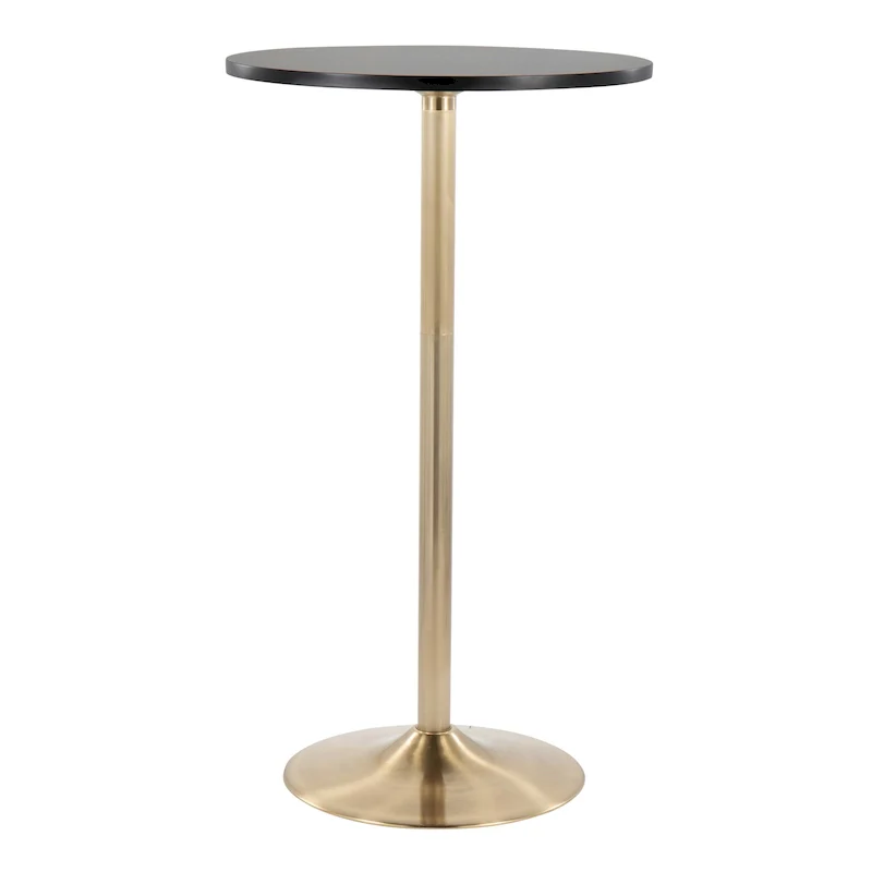 Silver Orchid Stone Adjustable 2 & 3-Height Table (Dining, Counter, or Bar Height)