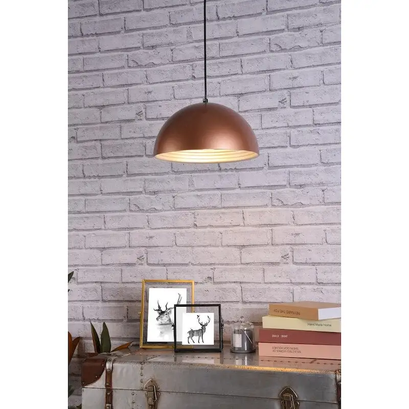 Cirus Collection 1-Light Pendant D11.5in H6.5in - 6.5/11.5 - 6.5/11.5
