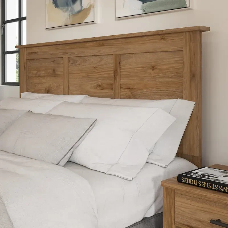Queen Ash Grey Headboard