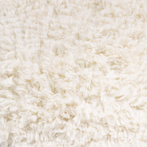 Ashlee Plush Cream Area Rug in 9 Sizes