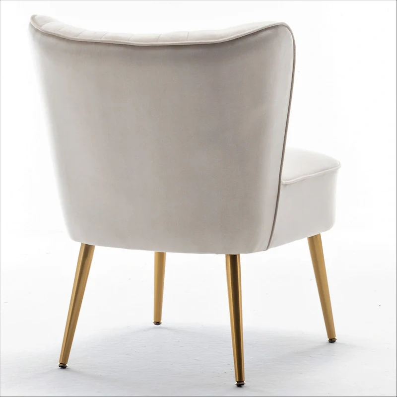 Sauter 23.2  Wide Mid-Century Modern Microfiber Accent Chair