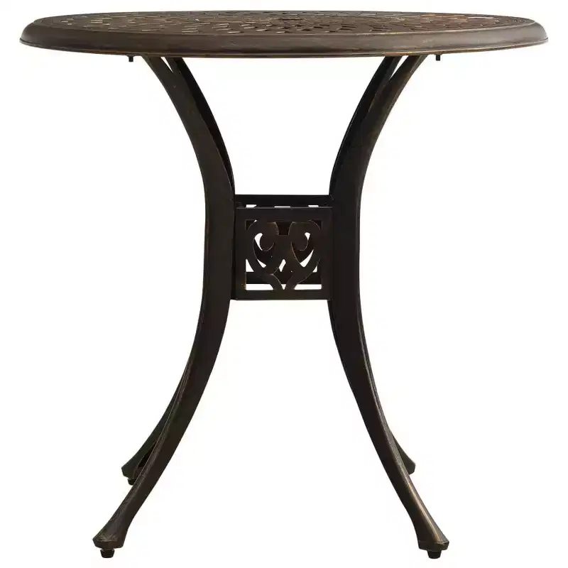 vidaXL Bistro Set Cast Aluminum