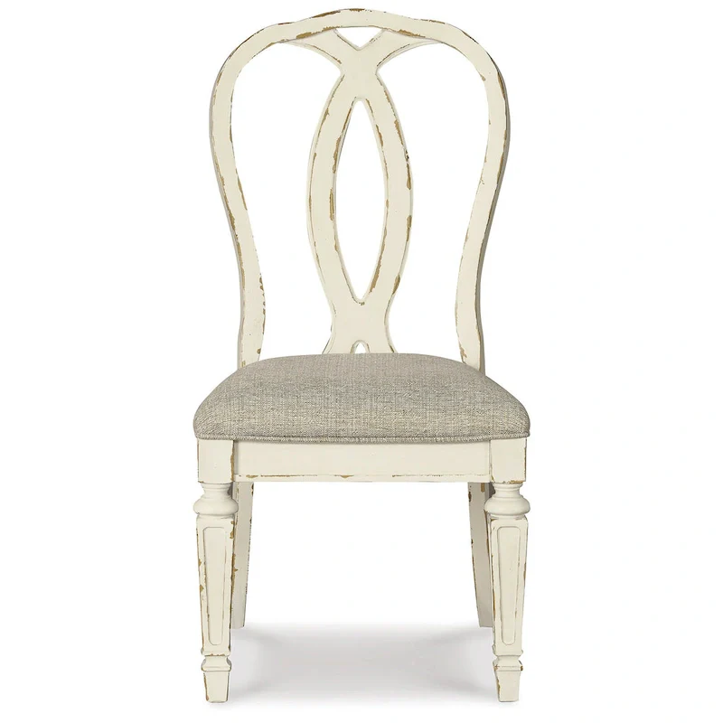 Signature Design by Ashley Realyn White/Brown 8-Piece Dining Package