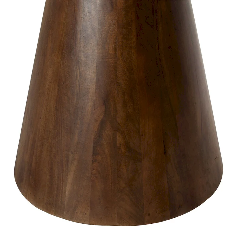 Chelsea 52 Wide Mango Dining Table, Medium Brown