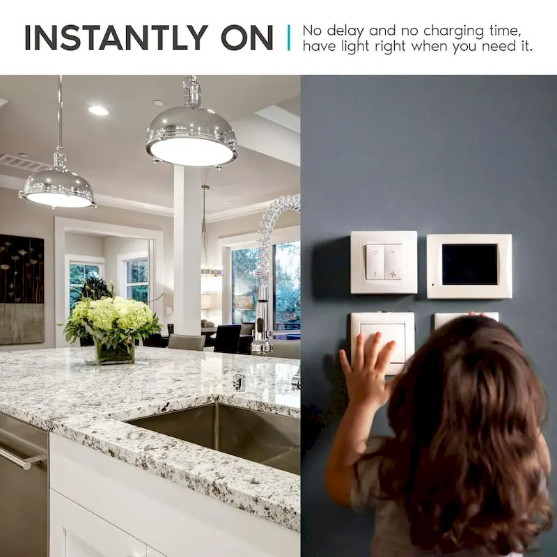 Luxrite A15 LED Bulb 40W Equivalent, 7W, 600 Lumens, Enclosed Fixture Rated, Dimmable, E26 Base, UL Listed (6 Pack)