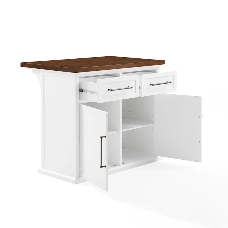 Bartlett Wood Top Kitchen Island - 27d x 42w x 36h