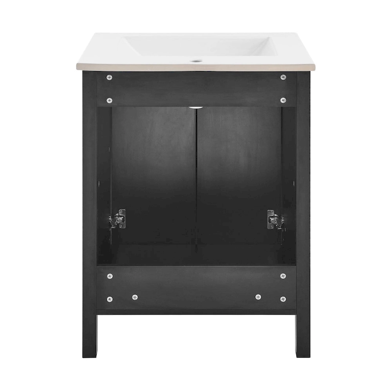 Avallon 24  Bathroom Vanity in Matte Black