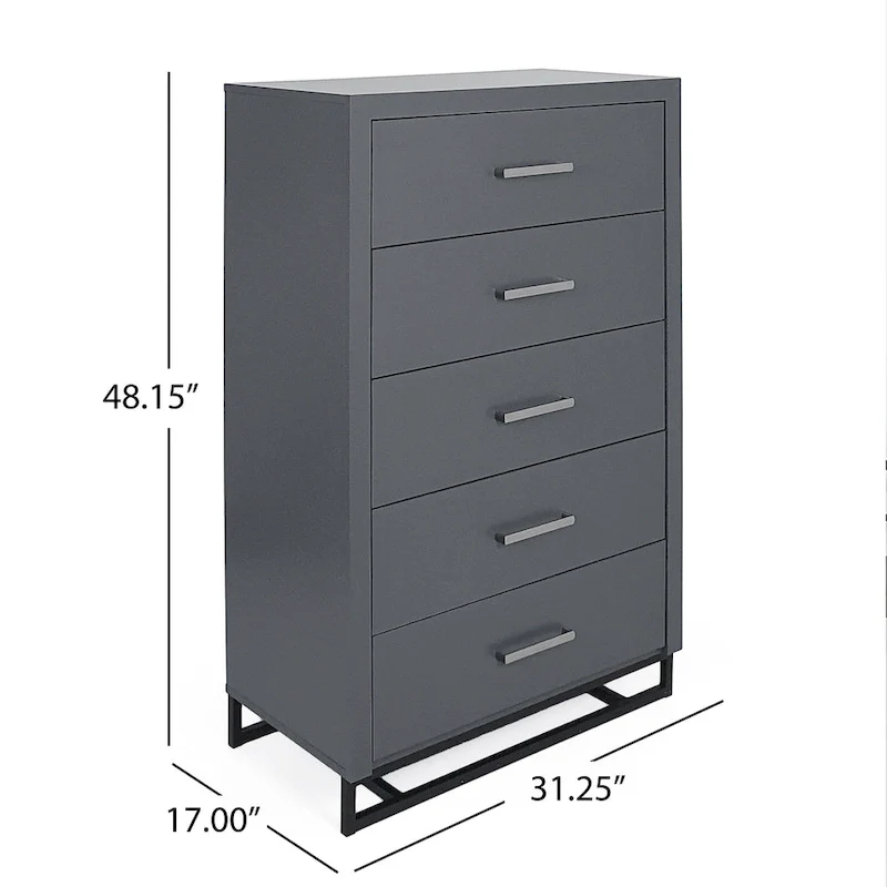 Beeson 5 Drawer Dresser by Christopher Knight Home