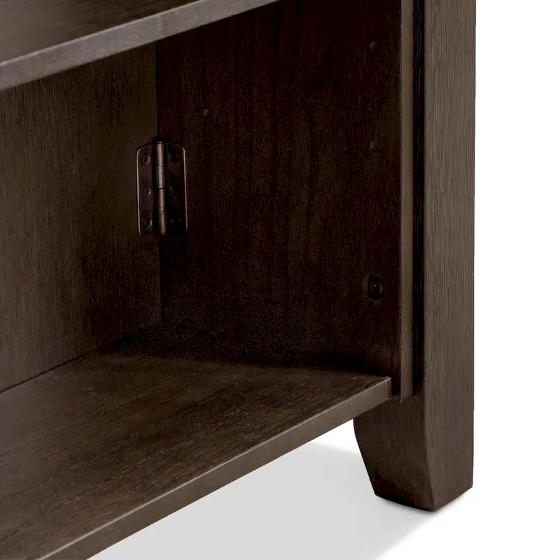 Furniture of America Vesper 3-Piece Counter Height Dining Set with Shelving