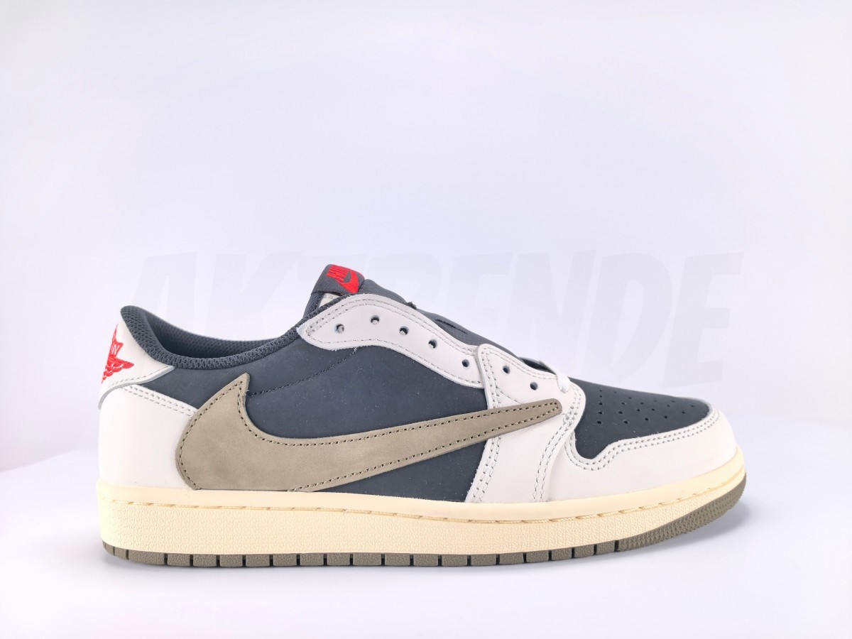Travis Scott x Air Jordan 1 Retro Low OG SP 'Reverse Olive' (Women’s) - Aktrende