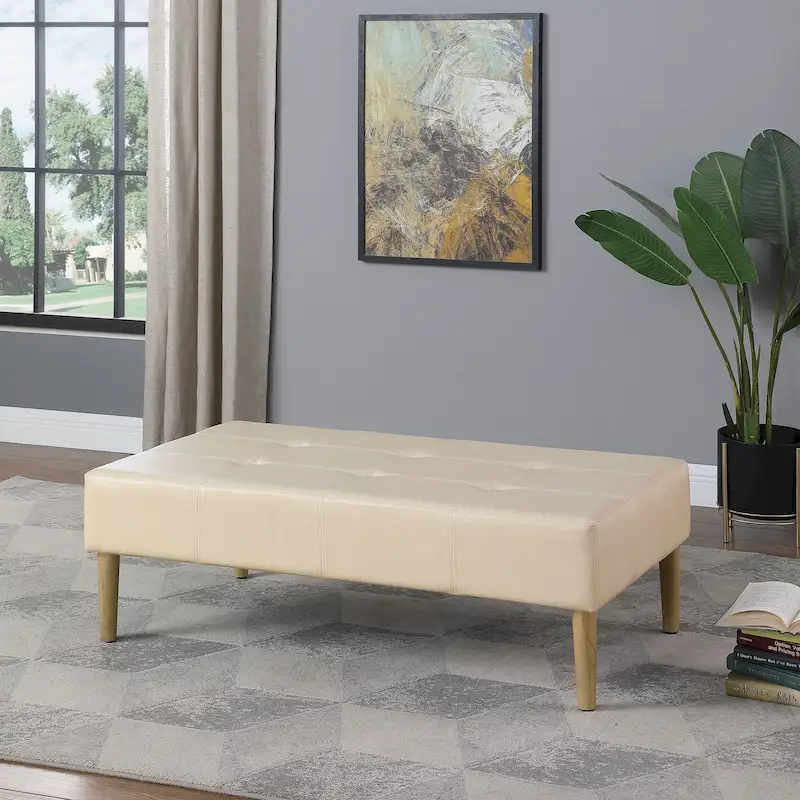 Reclining Faux Leather Upholstered Sectional Sofa with Storage Console