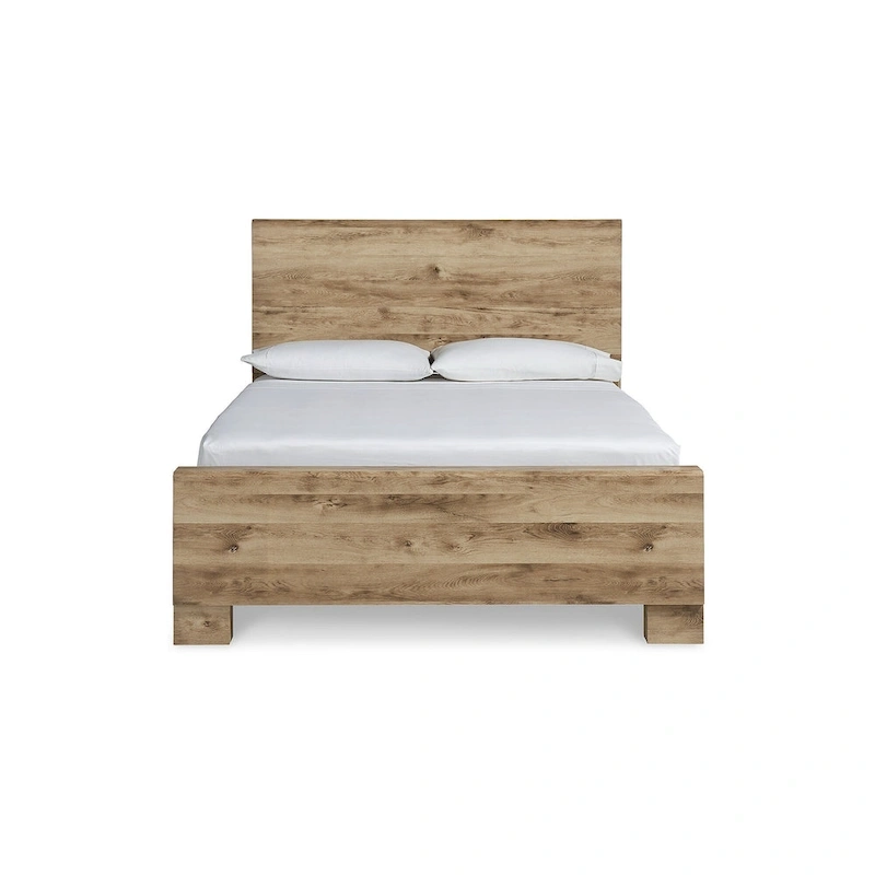 Signature Design by Ashley Hyanna Tan Brown Panel Bed