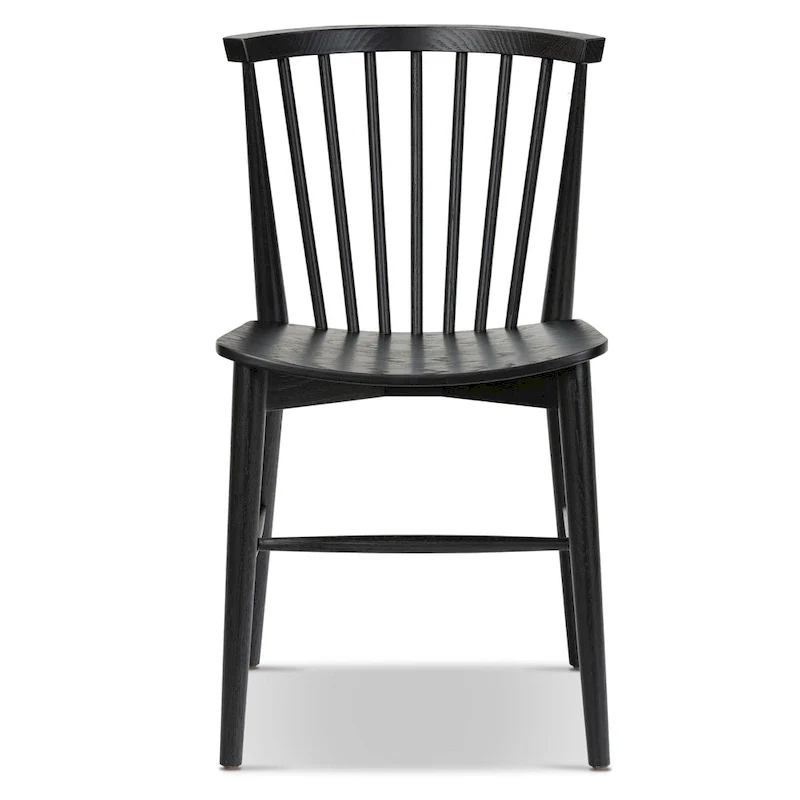 Poly & Bark Ligna Dining Chair - Spindled Bark with Solid Wood Frame