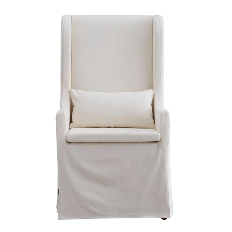 Sabera Shabby Chic Round X-Base Dining Set - Double X Back by iNSPIRE Q Classic