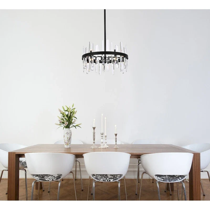 Indigo Home 20 inch crystal round pendant