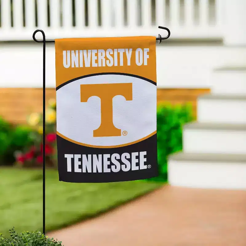 NCAA University of Tennessee Garden Flag 12x18 Double Sided, Officially Licensed Sports Flags For Outside, Indoor and Outdoor Students & Alumni