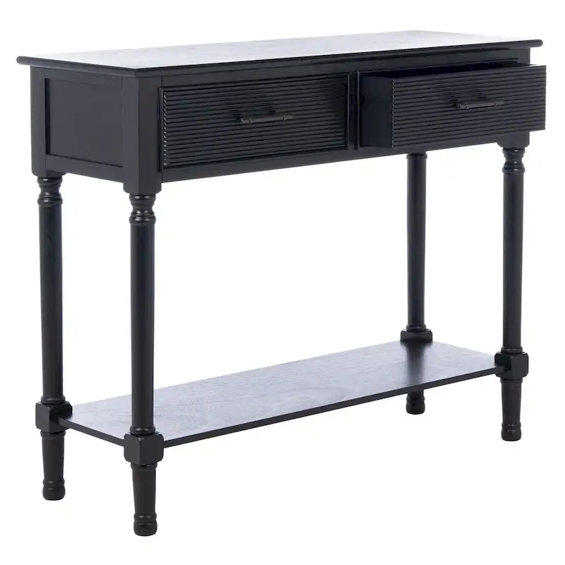 SAFAVIEH Sinda 2-Drawer Console Table - 35.5 W x 13 L x 29.5 H - 36Wx13Dx30H