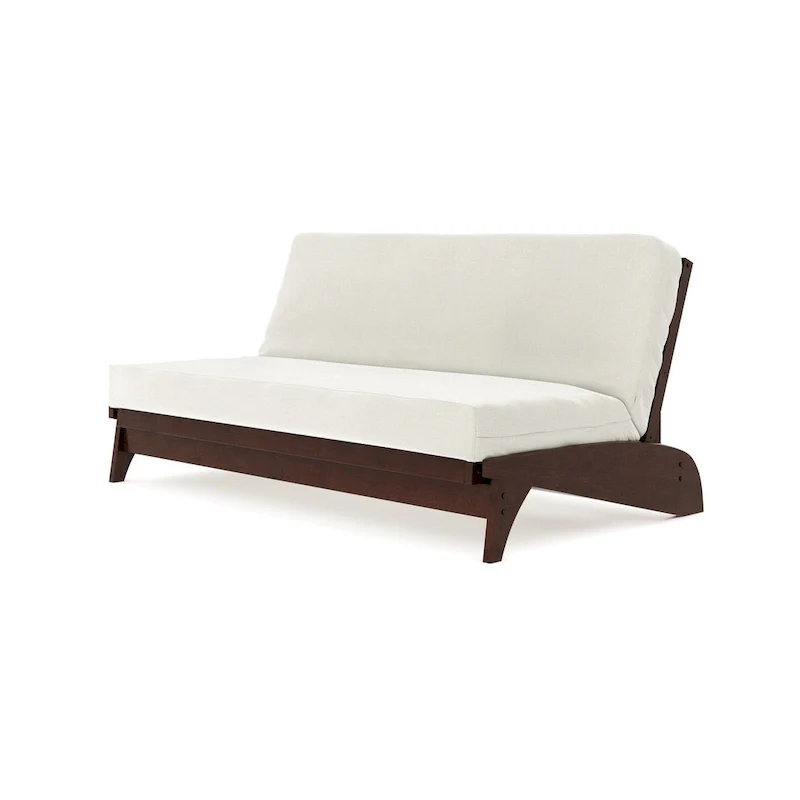 Queen Futon Frame – Oak/Cherry/Espresso/Grey | Wall Hugger | 2-Person | 550 lb Capacity