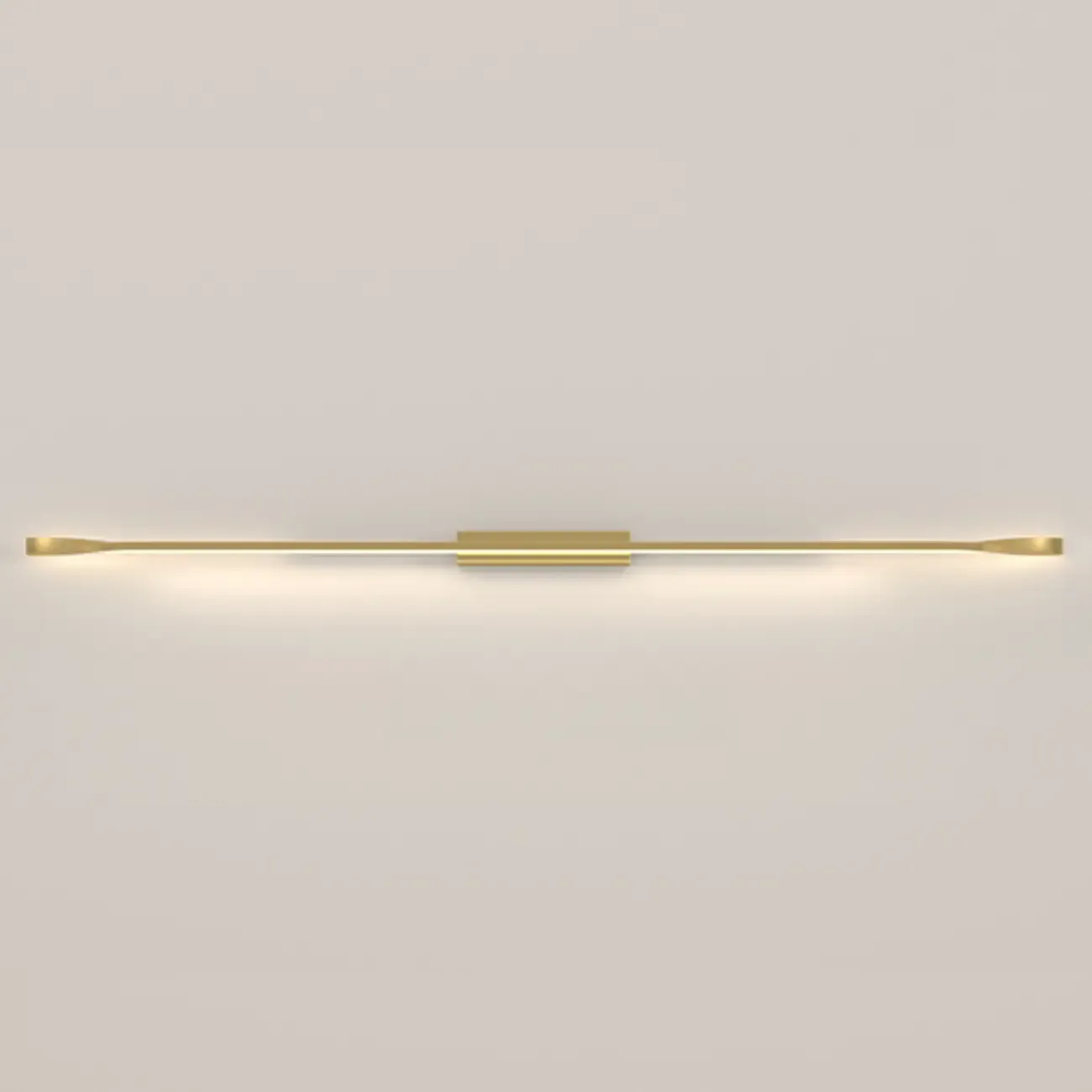 Modern Linear Wall Sconce with Silica Gel Shade