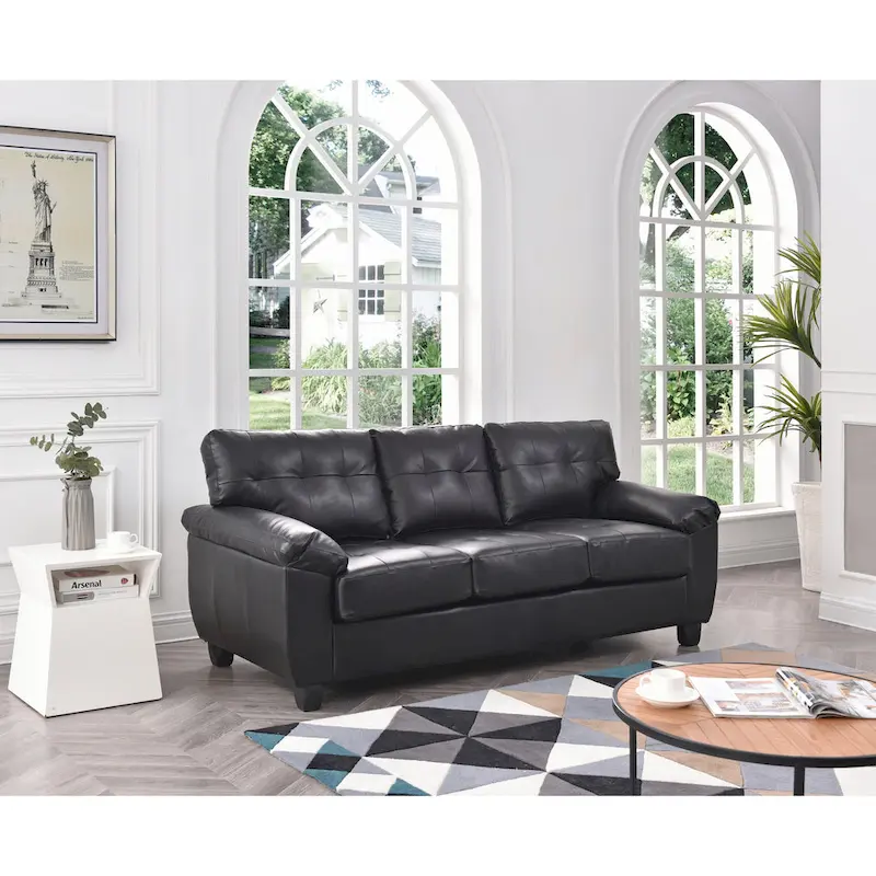 Gallant Faux Leather Sofa