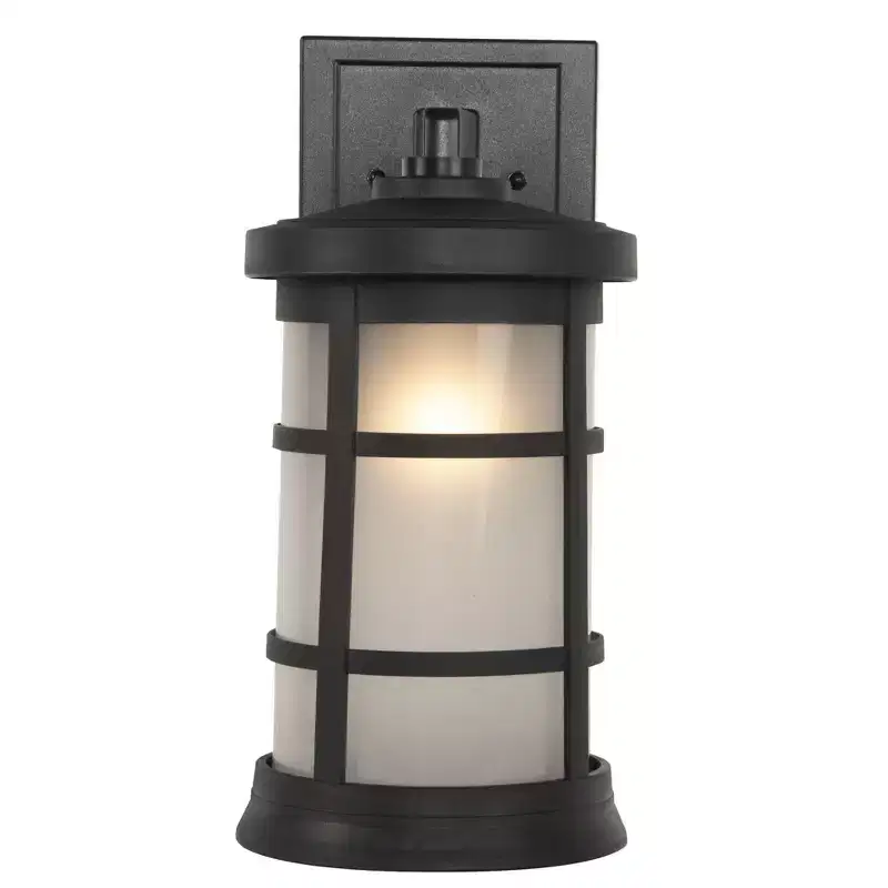 Craftmade Lighting Composite Lanterns 1 - Light Wall Light in Textured Black