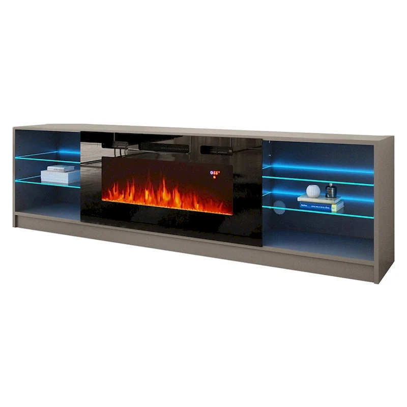 Amsden Electric Fireplace TV Stand