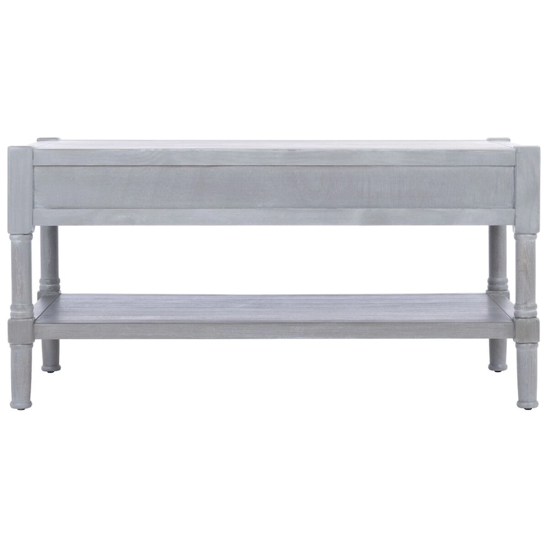 SAFAVIEH Alene 2-Drawer Bottom Shelf Coffee Table - 37.8 W x 19 L x 19 H - 38Wx19Dx19H