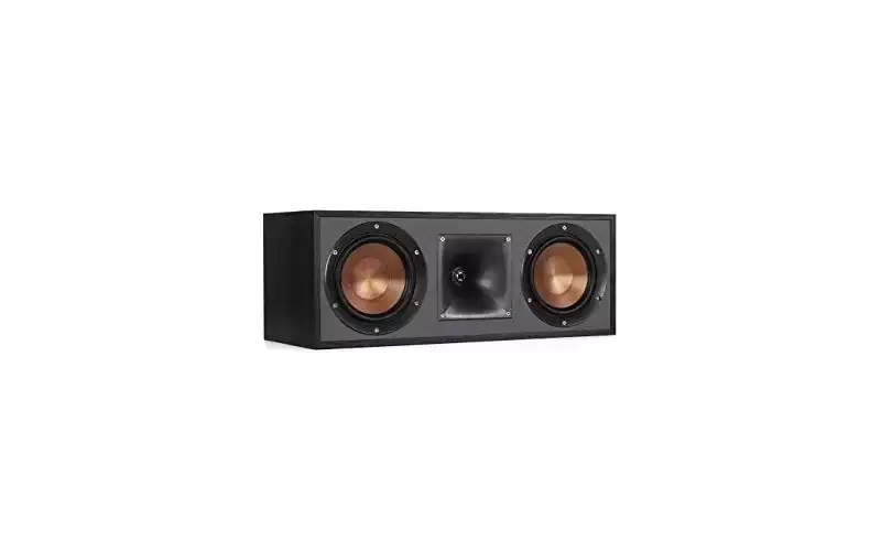 Klipsch R-52C Powerful Detailed Center Channel Home Speaker - Black