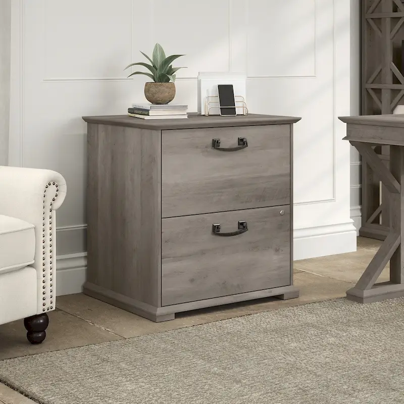 Farmhouse Lateral File Cabinet - 2 Drawer