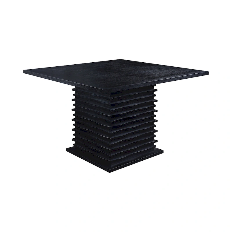Giannis Black and Grey 9-piece Square Counter Height Dining Set