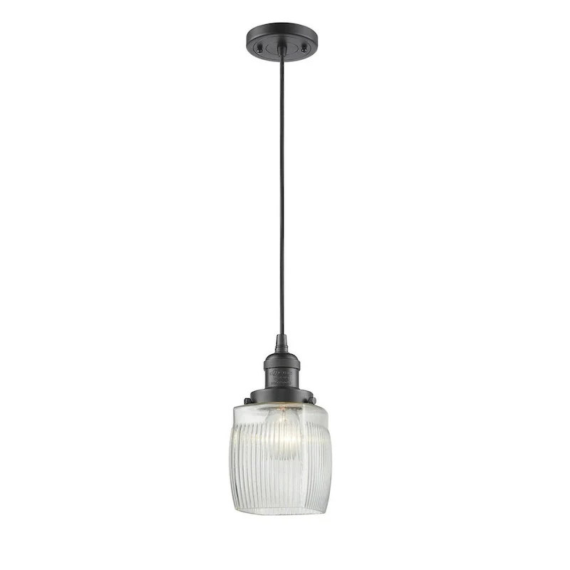 Innovations Lighting Colton Single Light 6  Wide Mini Pendant with