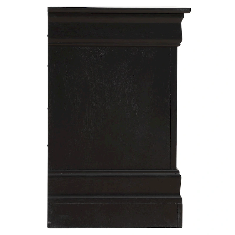 Louis Phillipe Traditional 2-drawer Wood Nightstand